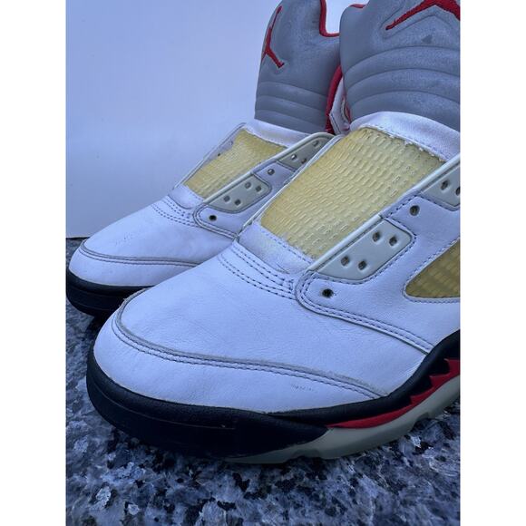 Nike Air Jordan 5 Retro fire mid Sneakers Men’s Size 9.5 NO LACE main image 11